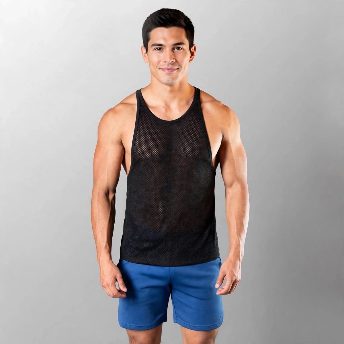BVD Olímpico Malla Entrenamiento GYM Negro 69090 - YML SPORT