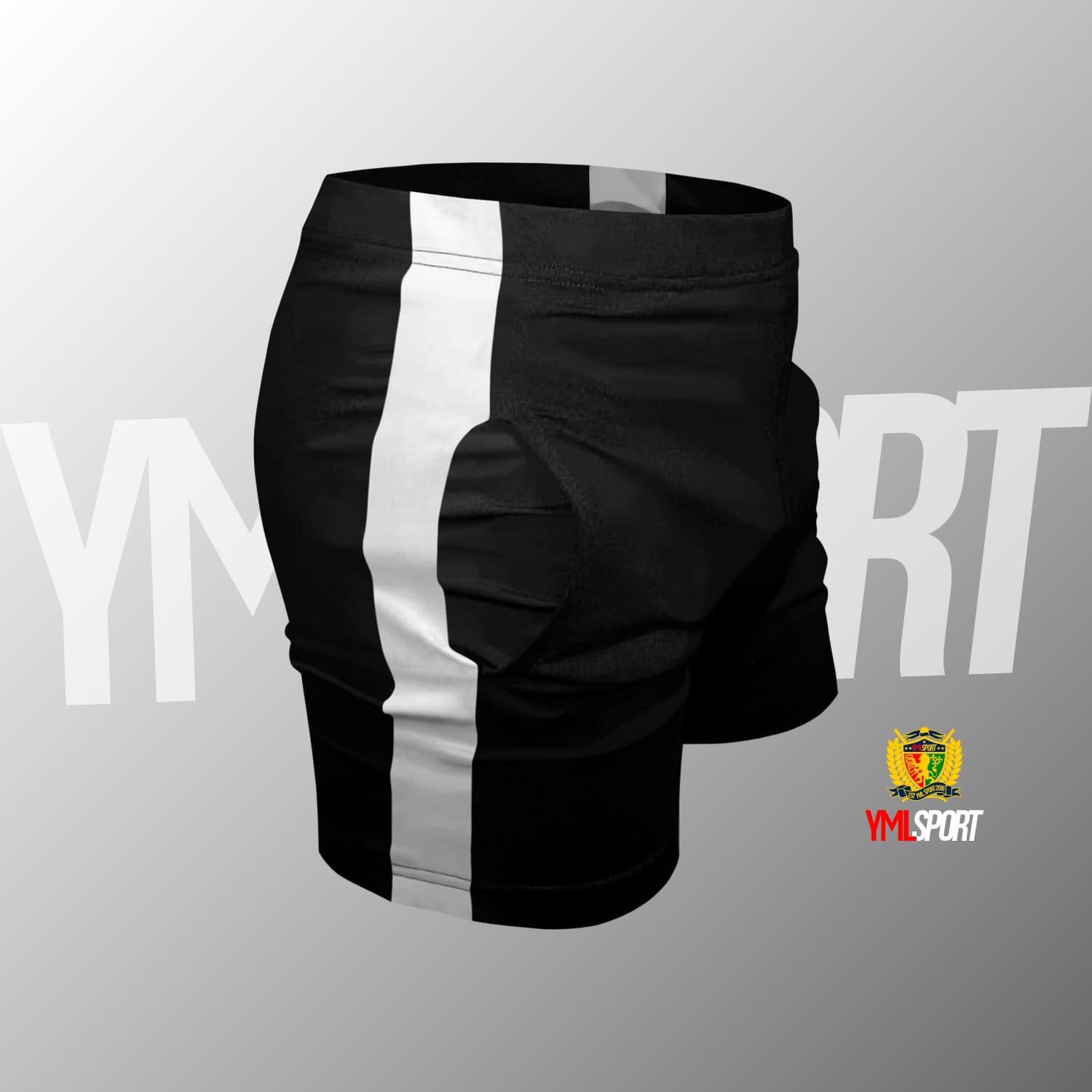 69108 Short de Entrenamiento GYM Negro