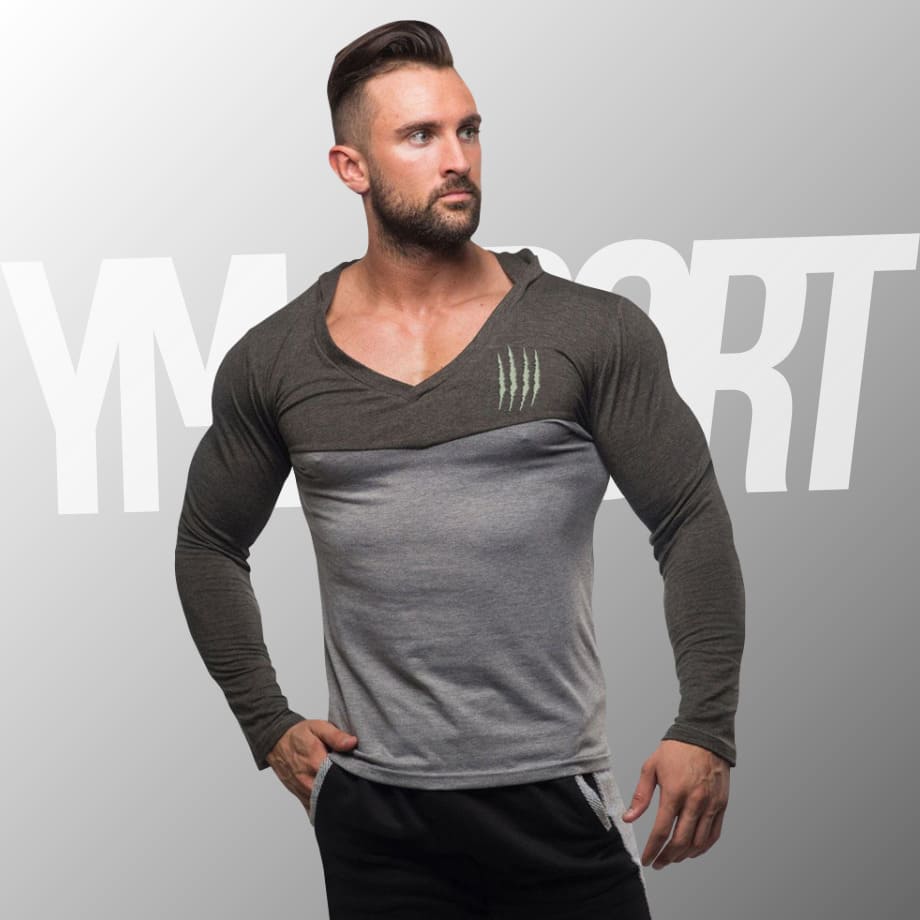 69064 Sudadera con Capucha Plomo
