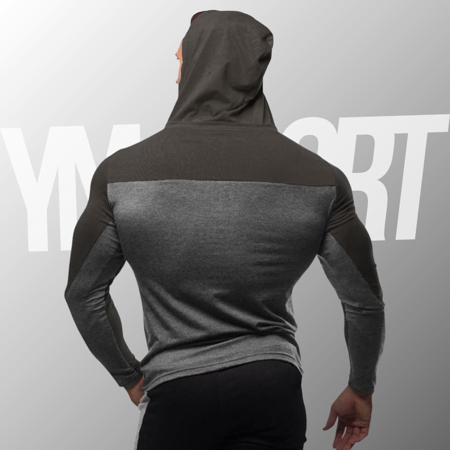 69064 Sudadera con Capucha Plomo