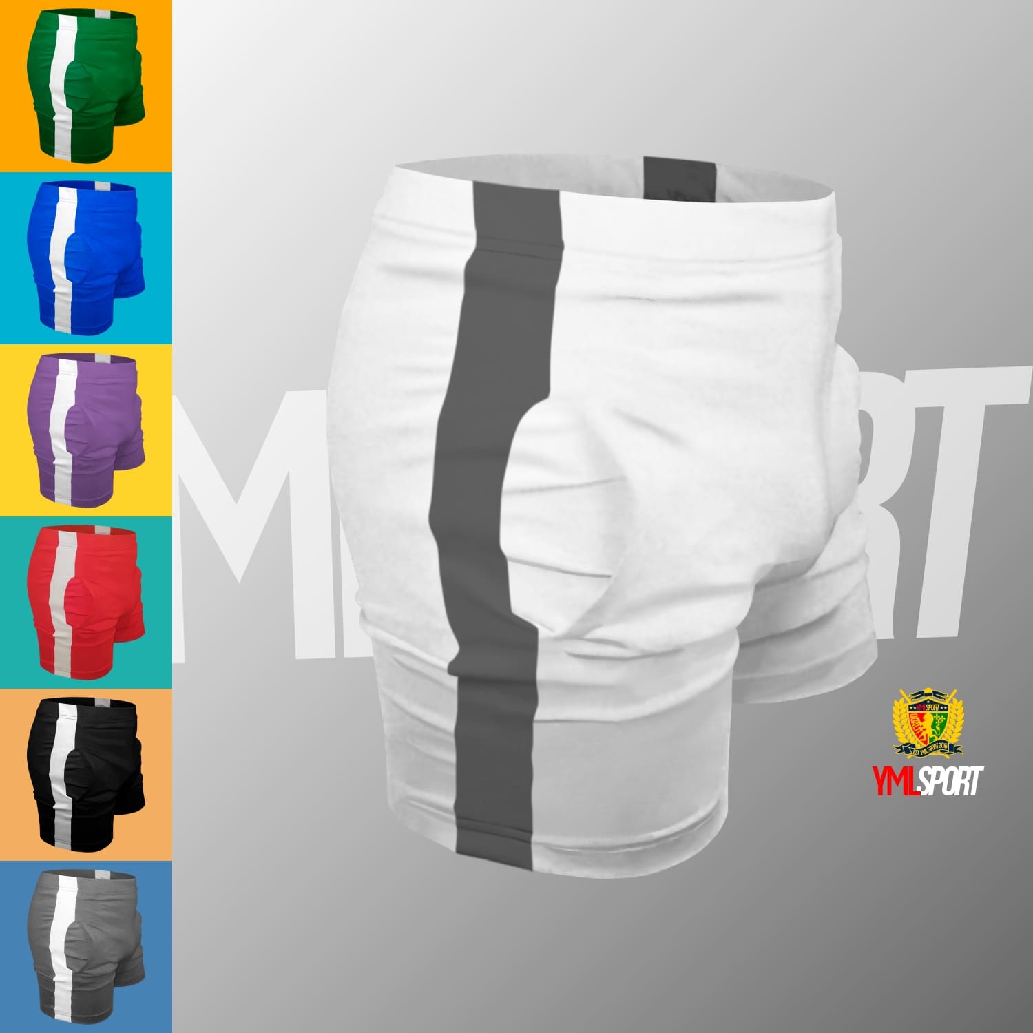 69108 Short de Entrenamiento GYM Blanco
