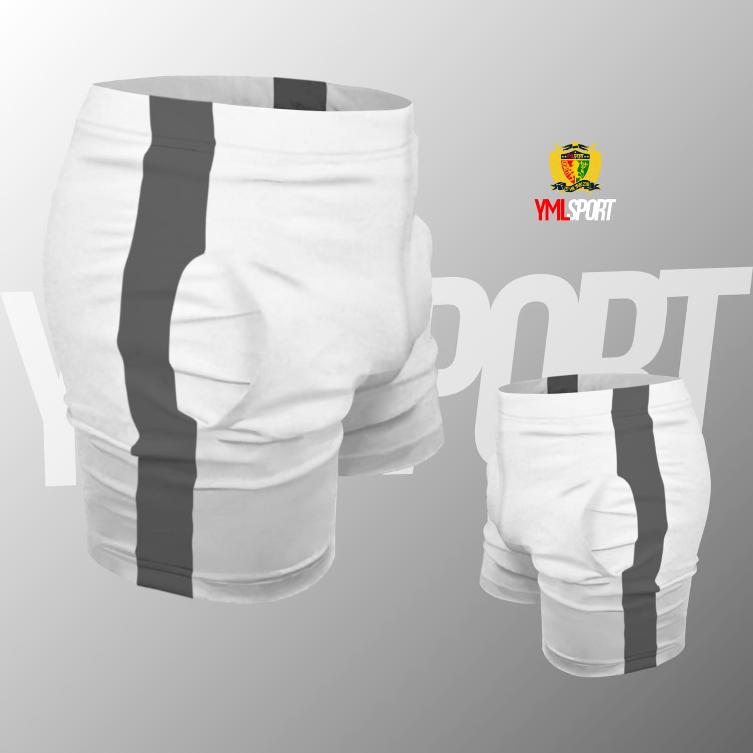 69108 Short de Entrenamiento GYM Blanco